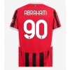 AC Milan Tammy Abraham #90 Hjemmedrakt 2024-25 Kortermet